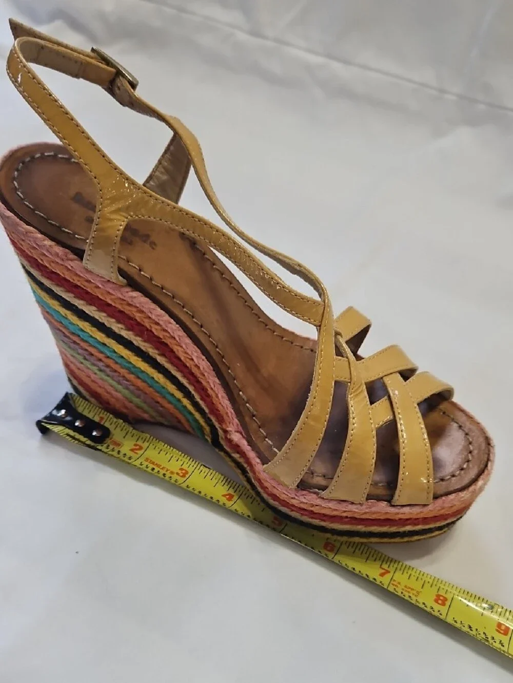 Kate Spade New York Lindsay Rainbow Espadrille Wedge Sandals